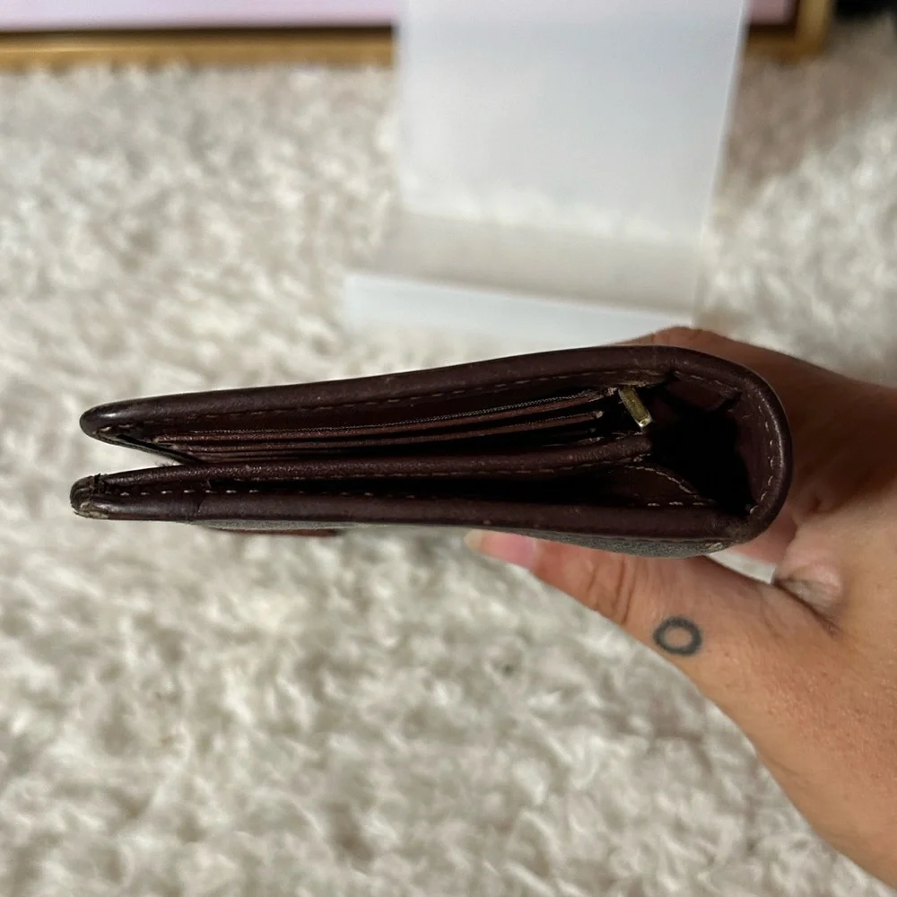 Ultra Rare Celine Denim Popularity Macadam Long Wallet Japan Exclusive - Picture 8 of 12